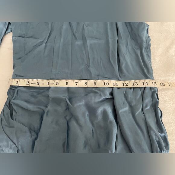 NWT Elliatt Saronic One-Shoulder Dress Blue Size Large - Picture 13 of 13